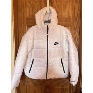 Nike Sportswear Therma-Fit Repel White Jacket Women's Size Large DJ6995-100